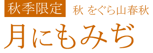 秋をぐら山春秋 月にもみぢ