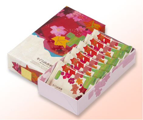 をぐら山春秋 あられ＆ショコラ 化粧箱(小)