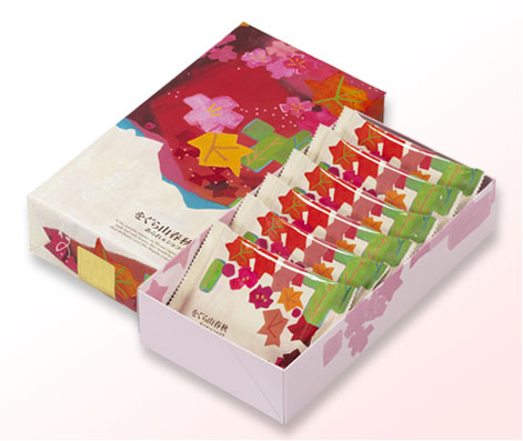 をぐら山春秋 あられ＆ショコラ 化粧箱(小)