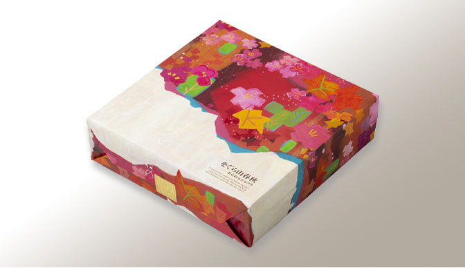 をぐら山春秋あられ&ショコラ 化粧箱(大)