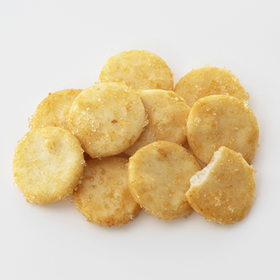 塩ざらめせんべい