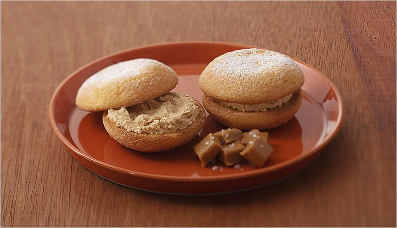 塩キャラメル ブッセ