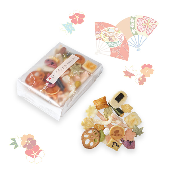 京のふき寄せ 恋しかるらむ ご愛食用袋(95g): 米菓・詰め合わせ京都・老舗の煎餅(せんべい)あられ・おかき専門店 通信販売｜小倉山荘