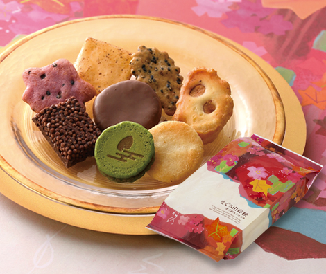 をぐら山春秋 あられ＆ショコラ ご愛食用袋