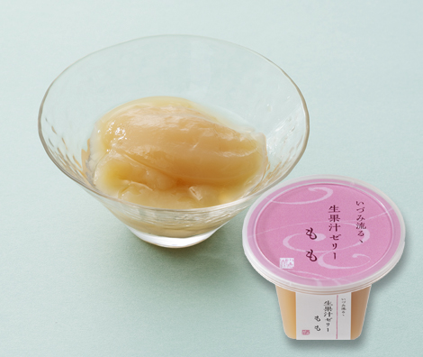 いづみ流るゝ 生果汁ゼリーもも