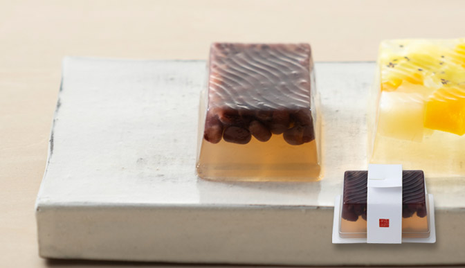 【明月菓寮】水かんてん 小豆