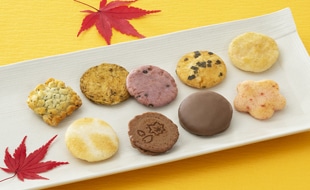 あられ詰め合わせ　いろどりの菓