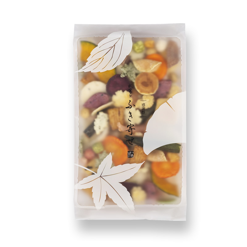 感謝祭限定】秋実るふき寄せ(内容量：160g): 米菓・詰め合わせ京都・老舗の煎餅(せんべい)あられ・おかき専門店 通信販売｜小倉山荘