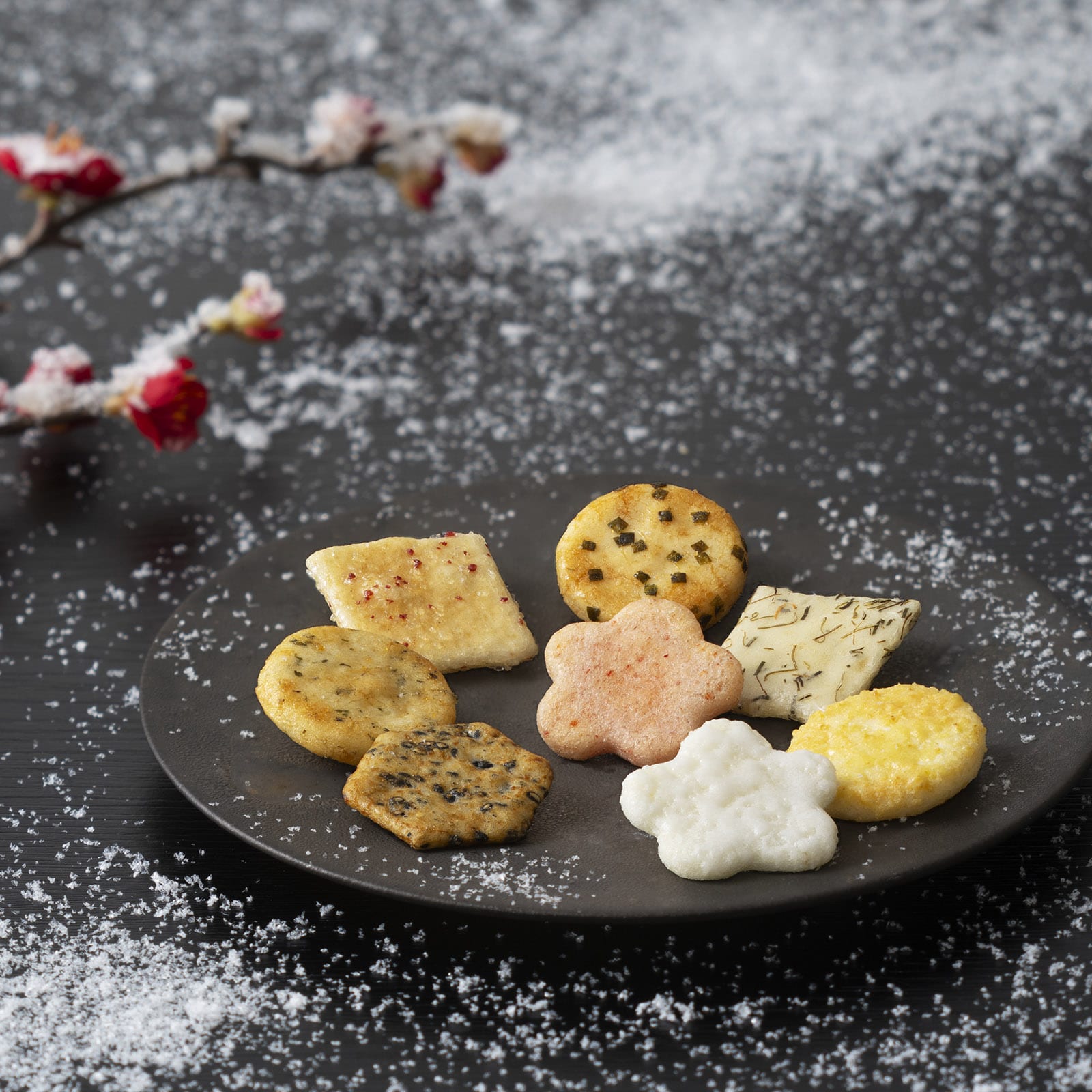 【11月1日販売予定】冬をぐら山春秋 花に雪 ご愛食用袋