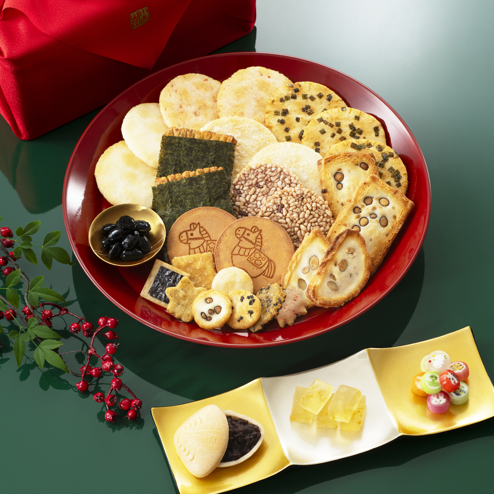 吉祥一陽来復 特大缶(風呂敷包み)