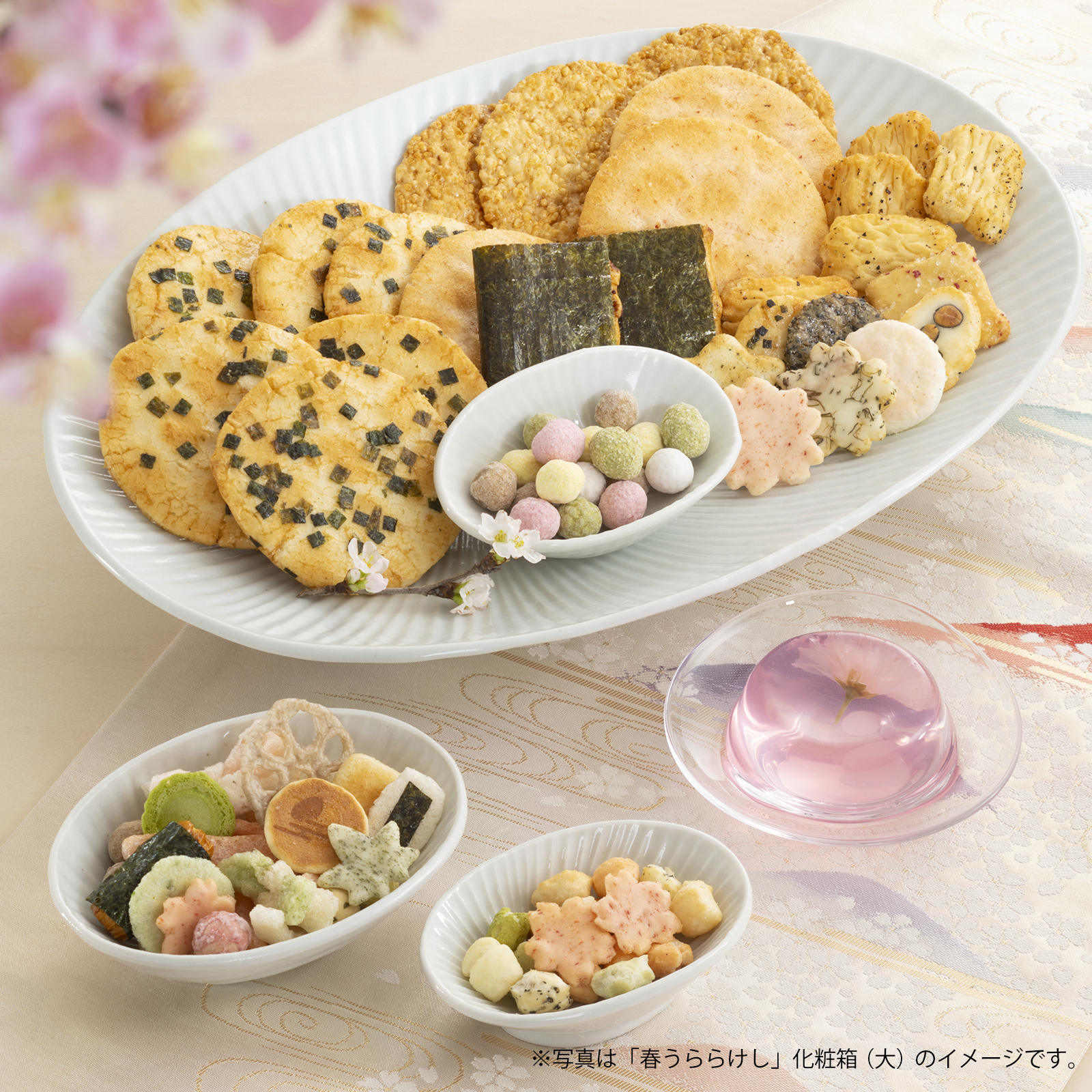 春爛漫の詰め合わせ 春うららけし 化粧箱(小)