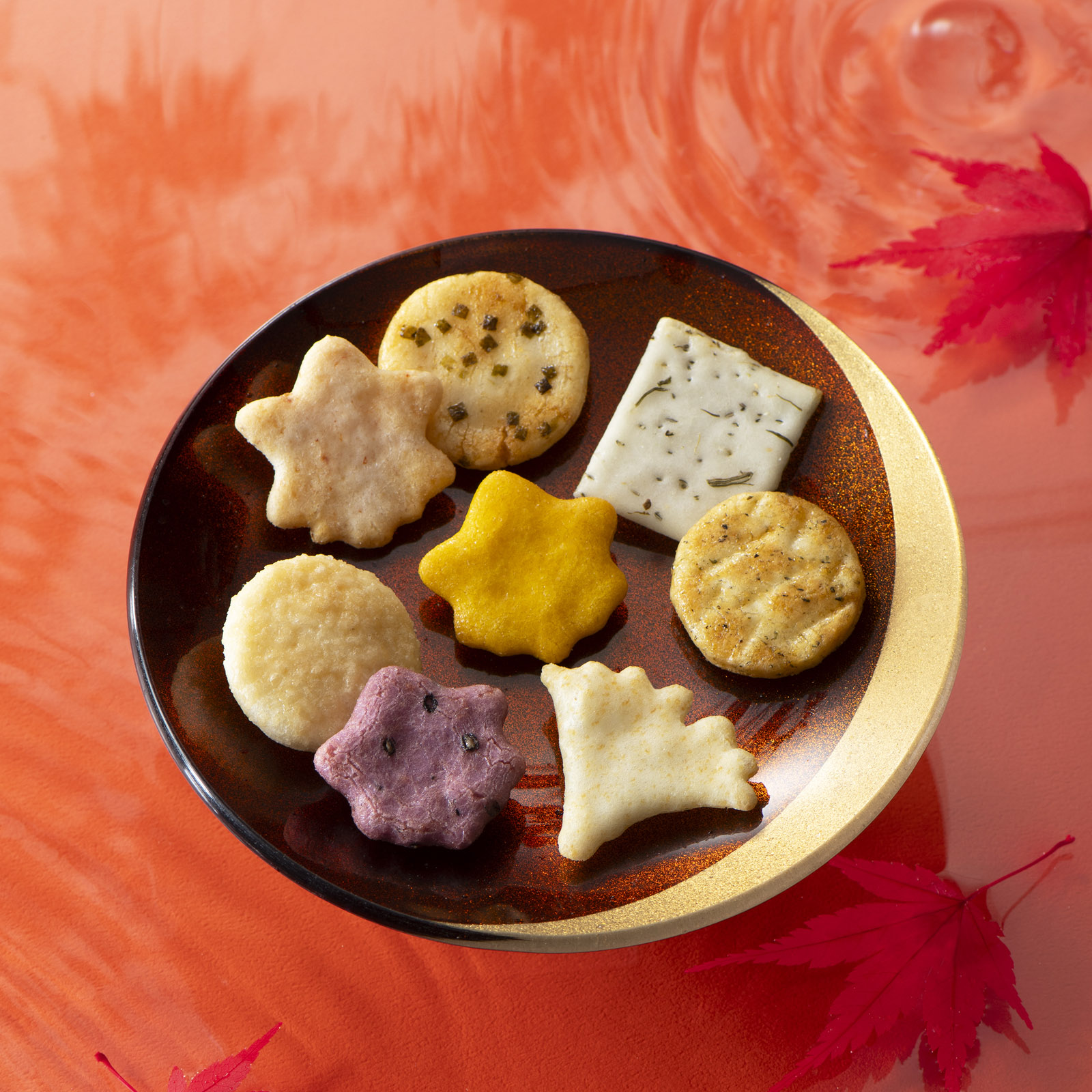 【9月1日販売予定】秋をぐら山春秋 月にもみぢ 化粧袋