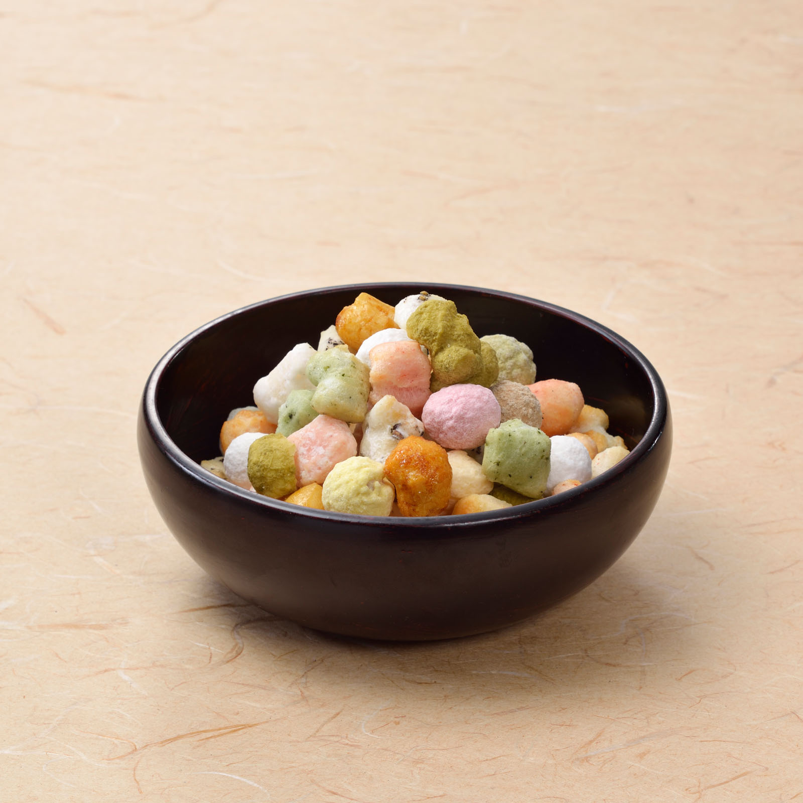 京・五彩あられ 五色豆入り●