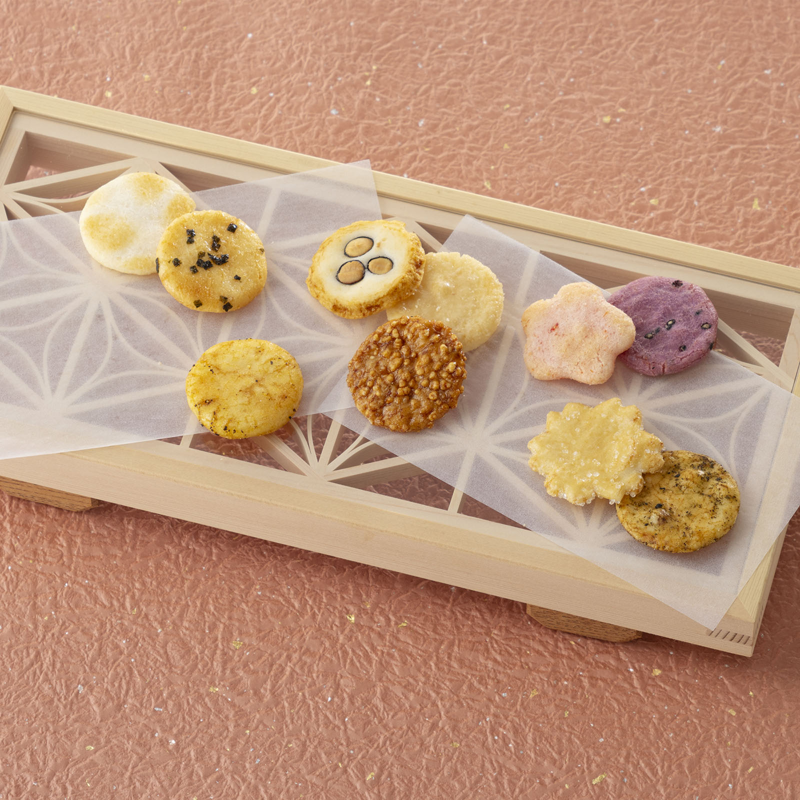 【完売しました】【感謝祭限定】あられ詰め合わせ　いろどりの菓