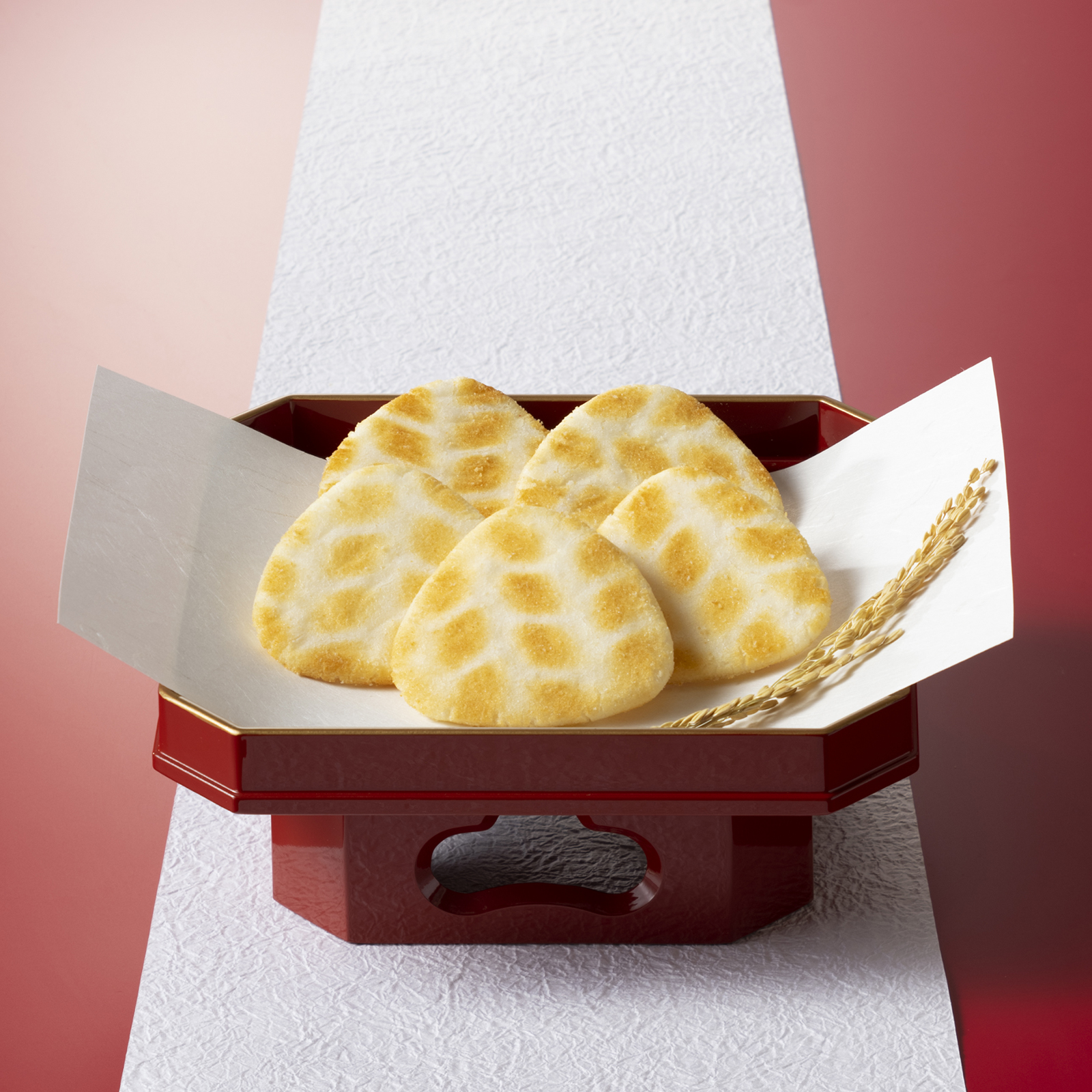 新米せんべい ご愛食用袋