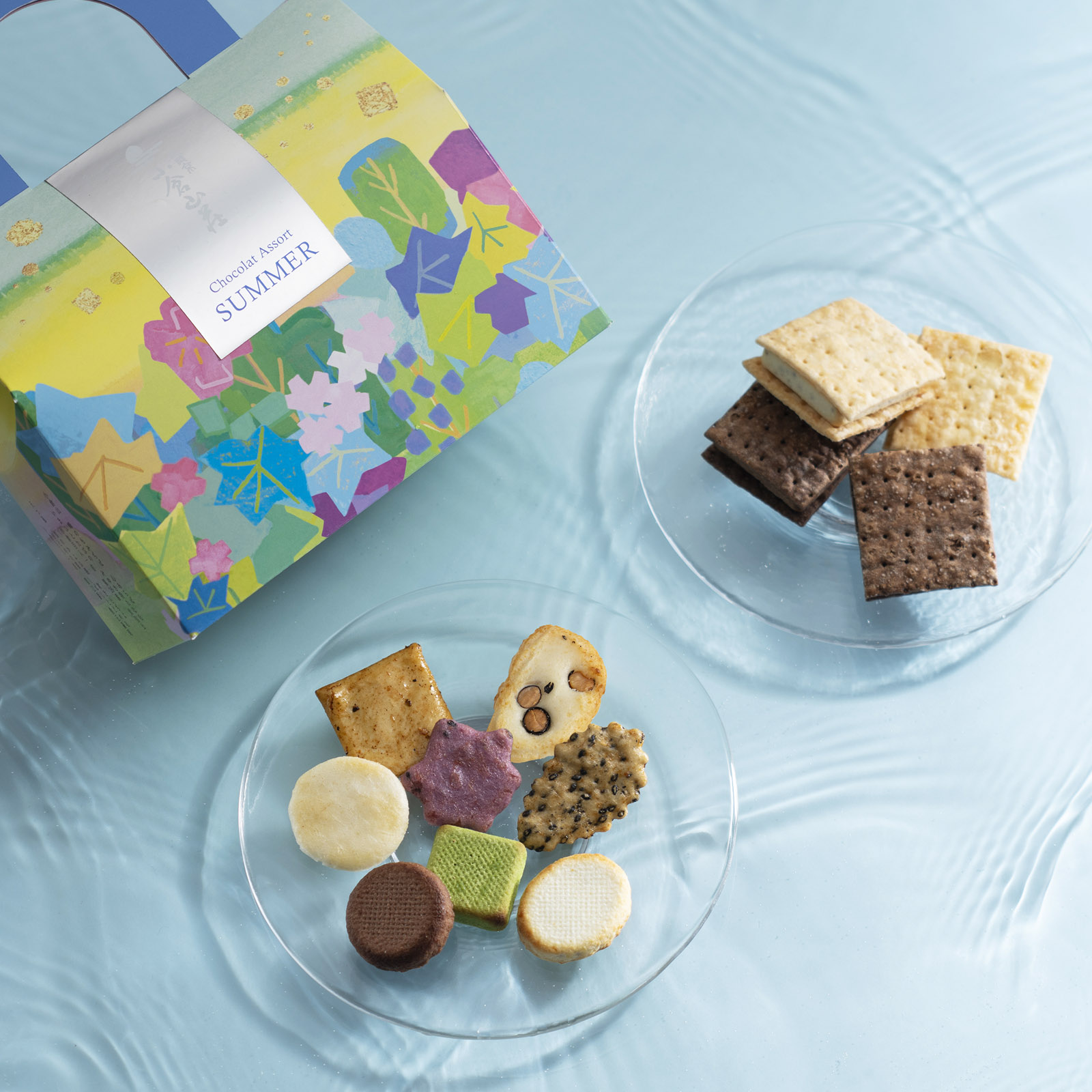 5月20日販売予定【季節限定】小倉山荘ショコラアソート サマーバッグ