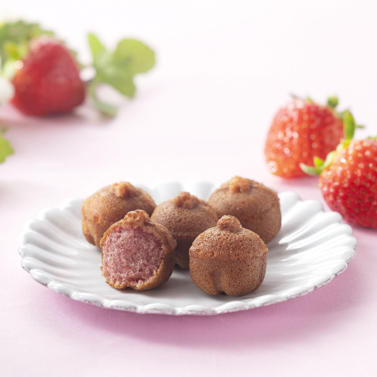 【季節限定】鈴カステラ 苺 ご愛食袋◇