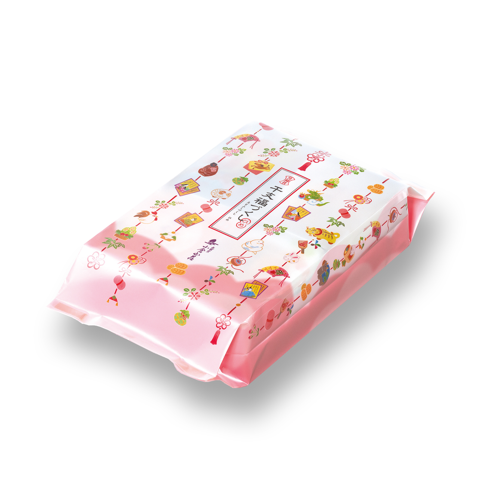 【11月25日販売予定】お正月おかき袋 干支福づくし(ひめ)