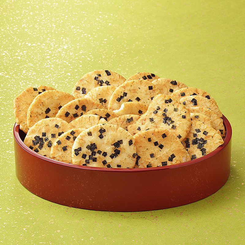 無撰別（無選別） 秘伝の甘醤油煎餅 嵯峨乃焼●