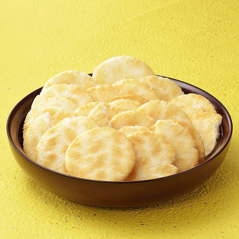 無撰別（無選別） 塩味サラダせんべい 定家の月サラダ仕立て●