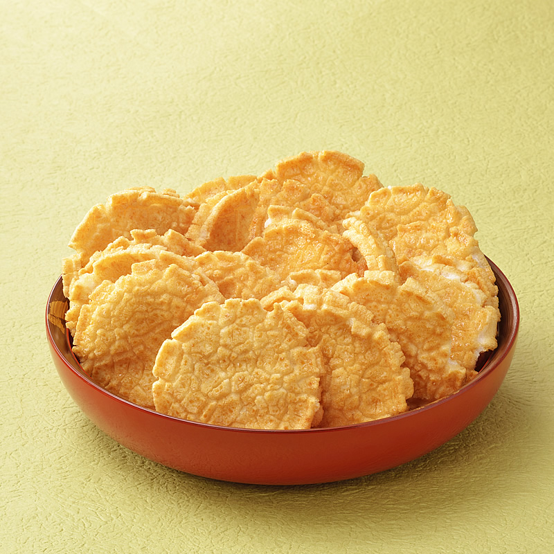 無撰別（無選別） 揚げせんべい 小倉名月甘醤油仕立て●