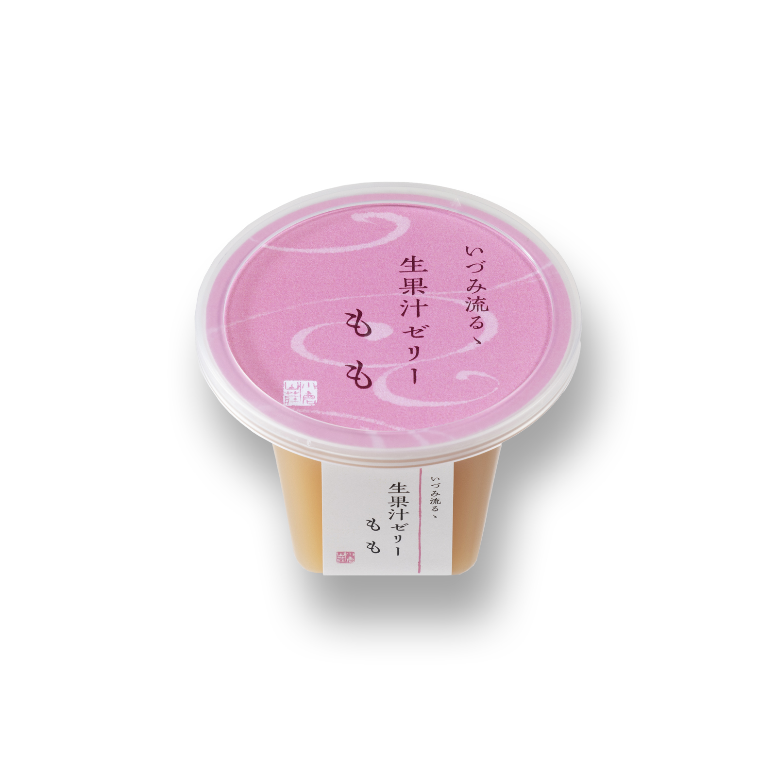 【5月20日販売予定】いづみ流るゝ 生果汁ゼリーもも 単品