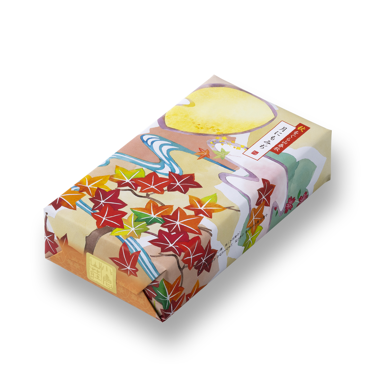 【9月1日販売予定】秋をぐら山春秋 月にもみぢ 化粧箱(小)