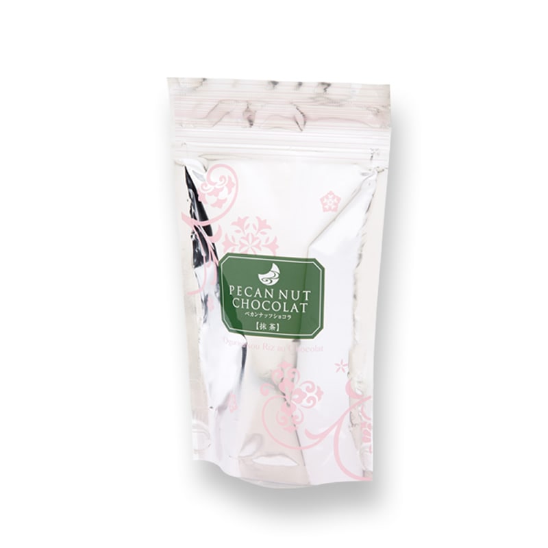 【10月下旬再開予定】ペカンナッツショコラ　スタンドパック 抹茶