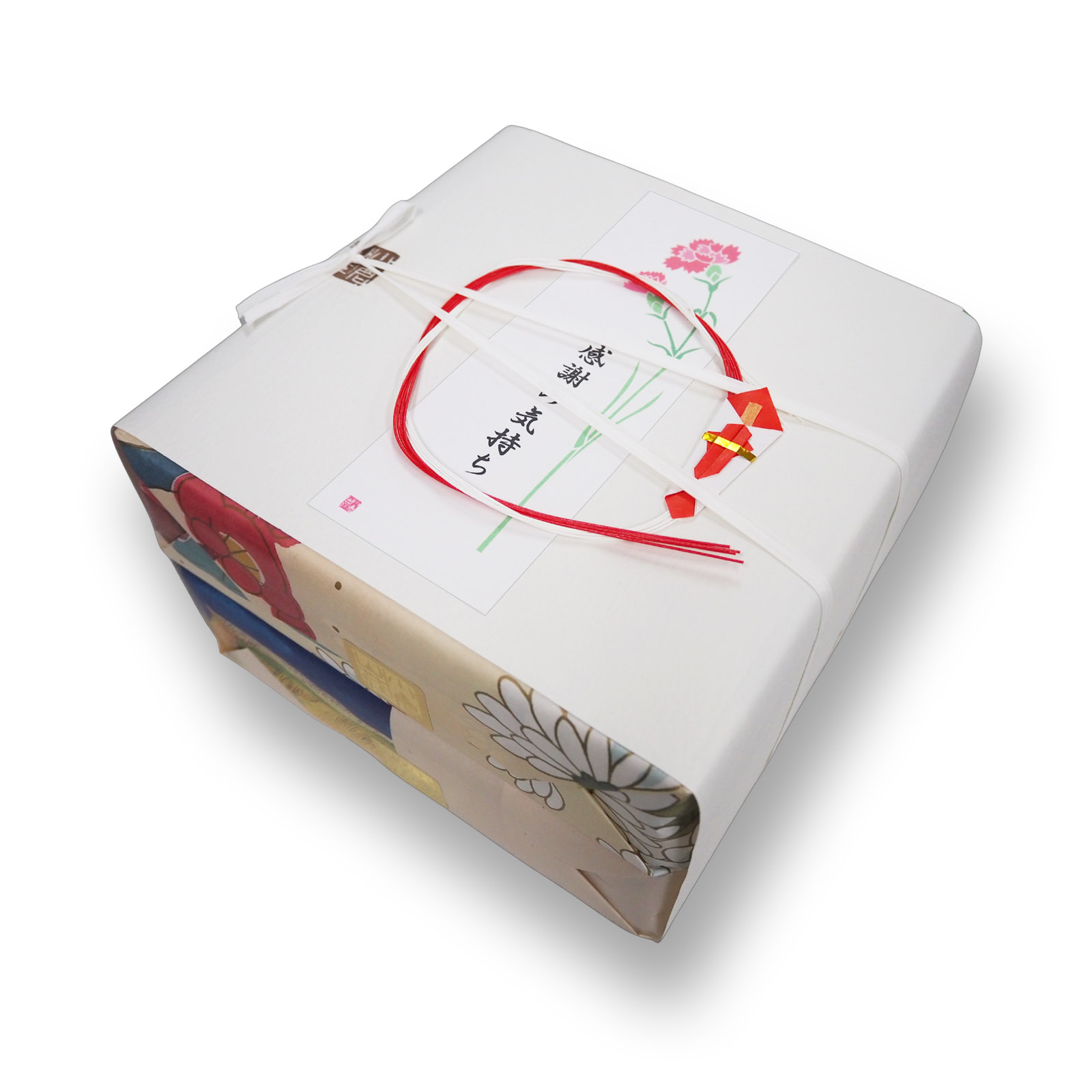 【通販限定：母の日段重ねセット】嵯峨乃焼 小缶(15袋)＋をぐら山春秋 小缶(12袋)